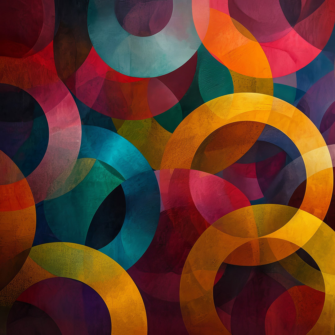 Intersecting circles